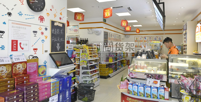 便利店陳列設計效果圖